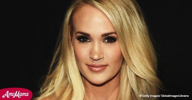 Carrie Underwood looks fabulous during her first performance since devastating facial injury
