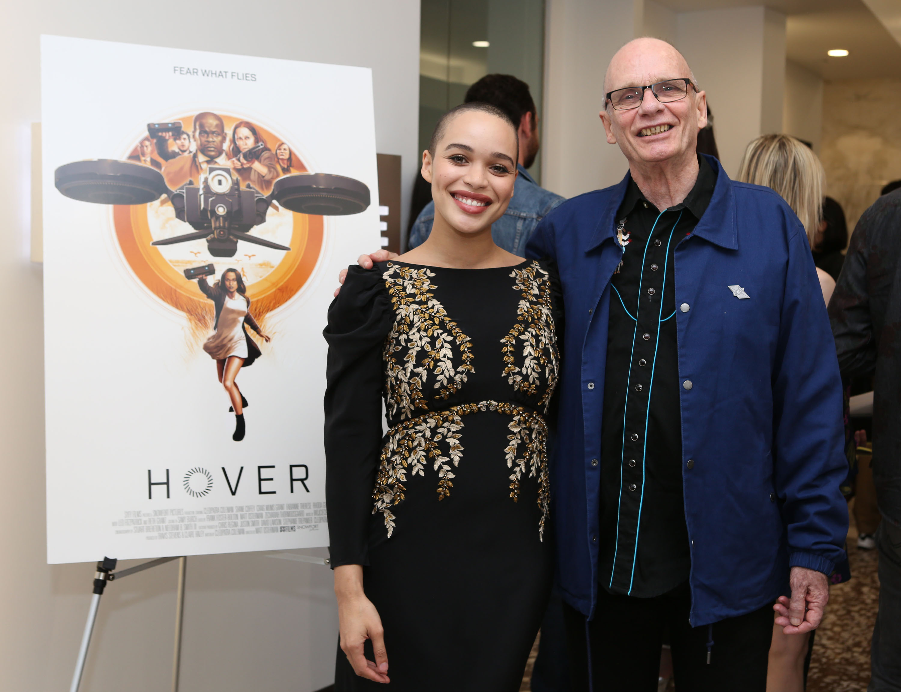 Cleopatra Coleman (L) and her father, Mick Coleman, attend the "Hover" Los Angeles premiere screening at Arena Cinelounge on June 29, 2018, in Hollywood, California. | Source: Getty Images