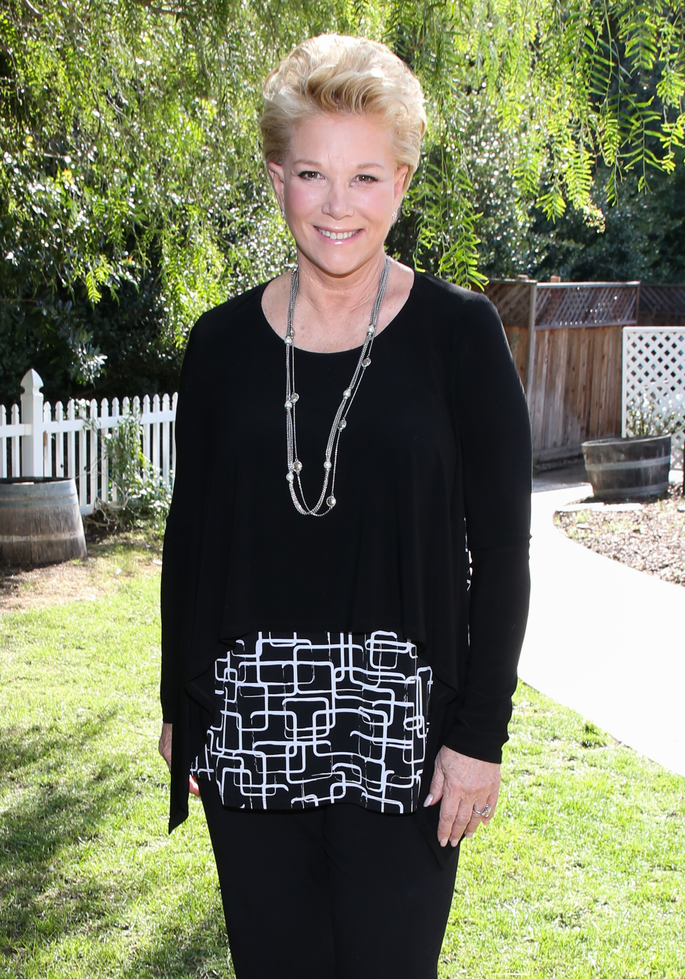 Joan Lunden visits Hallmark Channel's "Home & Family" at Universal Studios Hollywood in Universal City, California on February 26, 2020. | Source: Getty Images