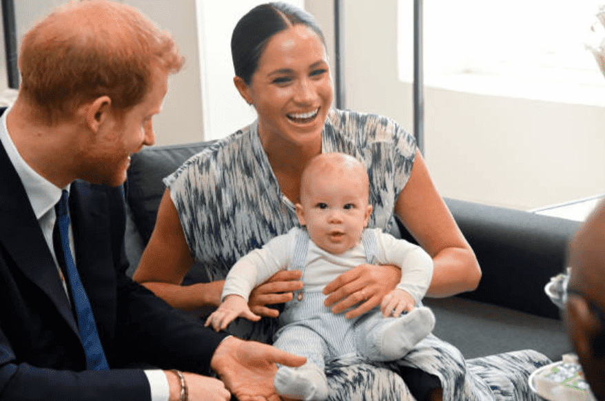 During their Africa tour, Prince Harry and Meghan Markle and their son, Archie Mountbatten-Windsor meet Archbishop Desmond Tutu at the Legacy Foundation, on September 25, 2019, in Cape Town, South Africa | Source: Getty Images