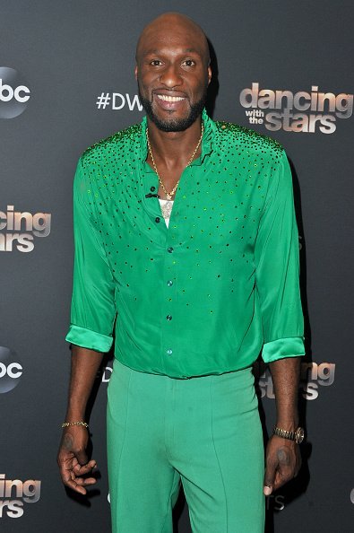 Lamar Odom at the "Dancing With The Stars" Season 28 show in Los Angeles, California.| Photo: Getty Images.