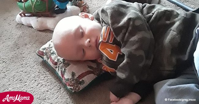 Neighbors fulfilled the dying wish of a 2-year-old boy who has just weeks to live
