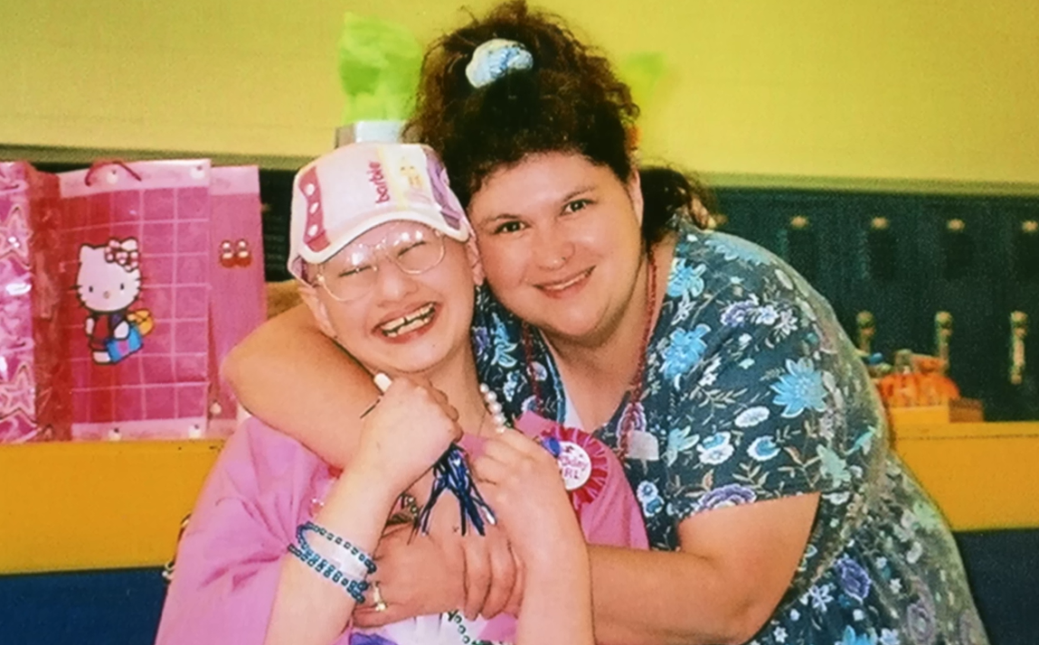 Gypsy Rose Blanchard and her mom, Dee Dee, dated January 13, 2024 | Source: YouTube/@AETV