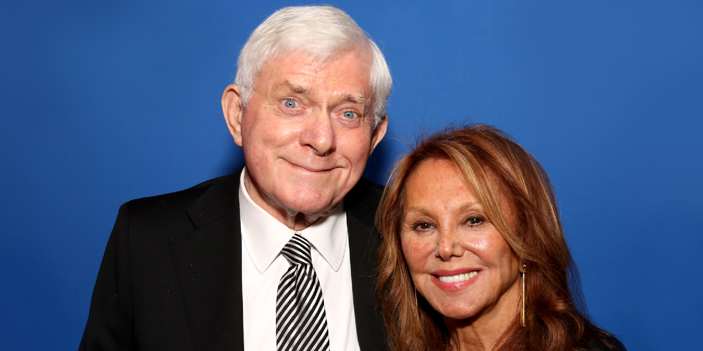 Phil Donahue and Marlo Thomas. | Source: Getty Images