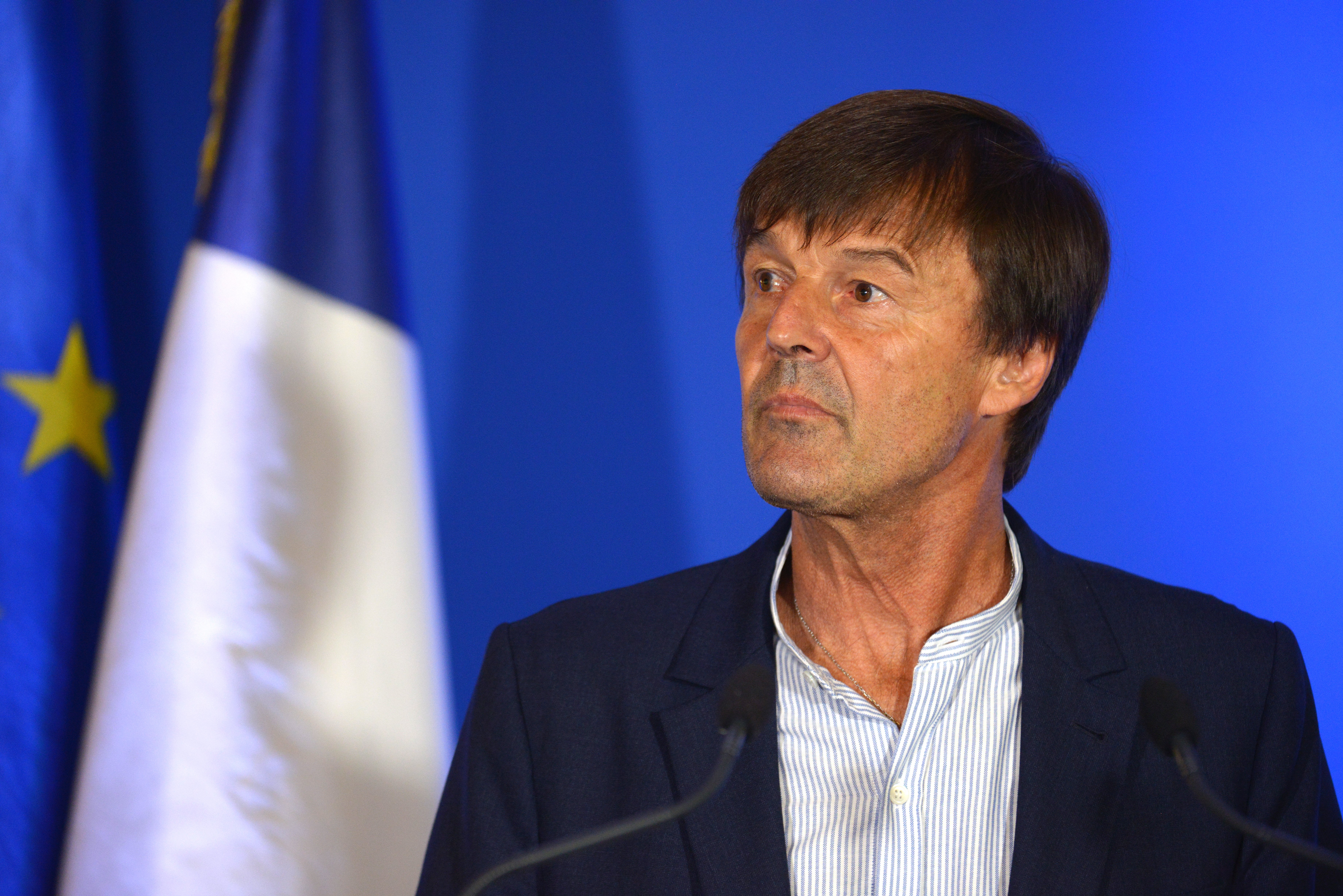 Le journaliste et écrivain Nicolas Hulot