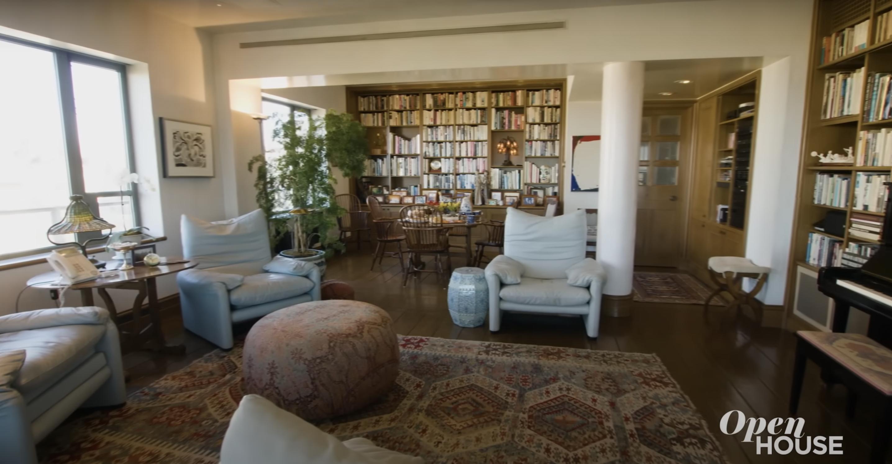 Marlo Thomas and Phil Donahue's New York home. | Source: YouTube/Open House TV