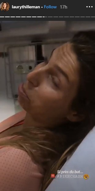 Capture d'écran du stories de Laury Thilleman | Laurythilleman/Instagram Capture d'écran du stories de Laury Thilleman | Laurythilleman/Instagram