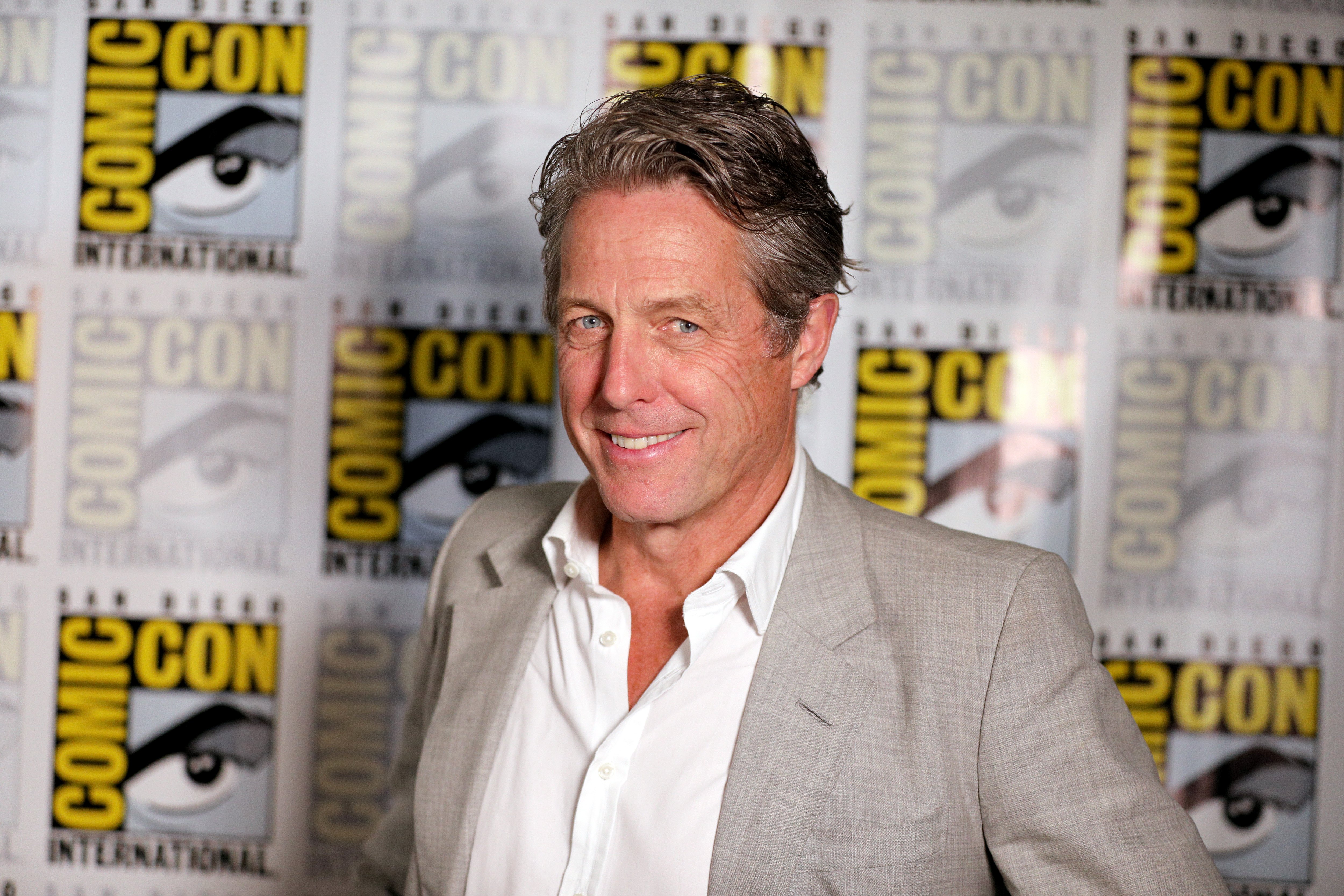 Hugh Grant attends Paramount Pictures and eOne's Comic-Con presentation of "Dungeons & Dragons: Honor Among Thieves" in San Diego. July 21, 2022. | Source: Getty Images