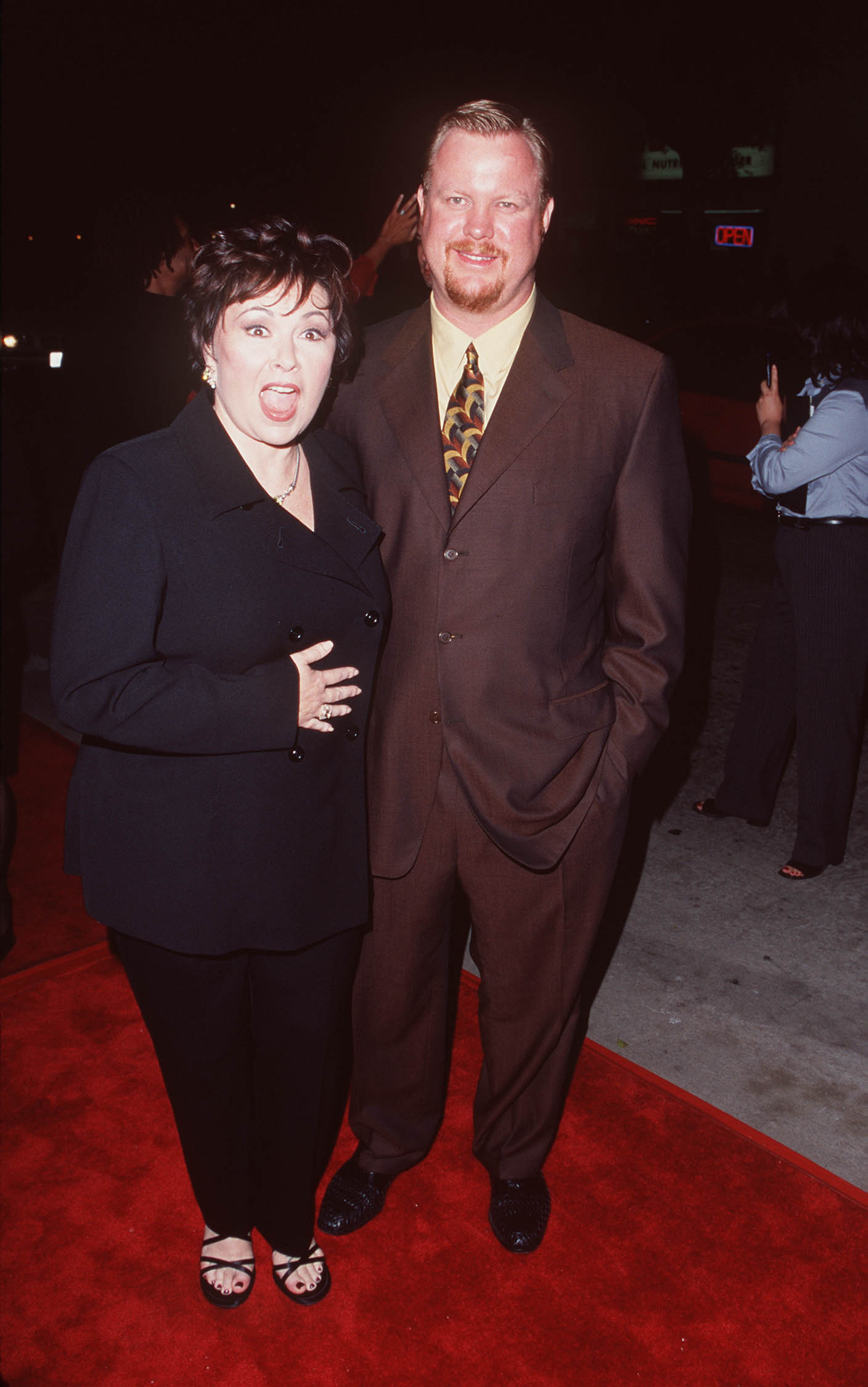 Roseanne Barr and Ben Thomas welcomed their Buck Thomas the year they wed. | Source: Getty Images