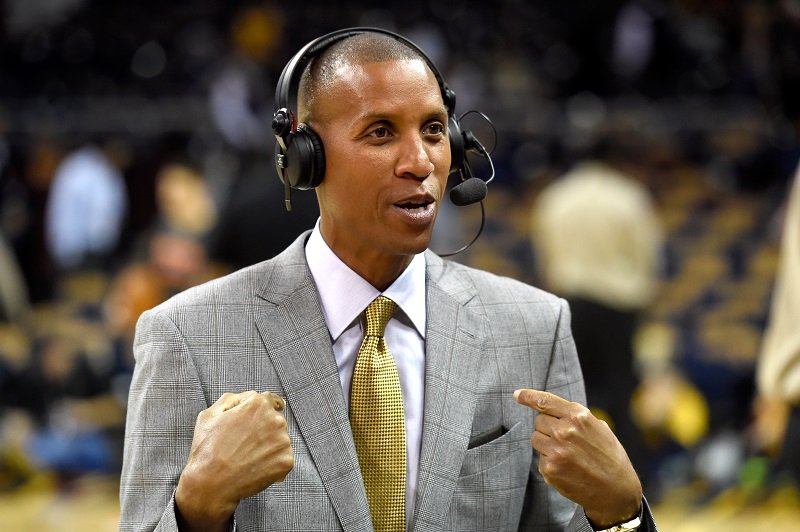 Reggie Miller on October 30, 2014 in Cleveland, Ohio | Photo: Getty Images