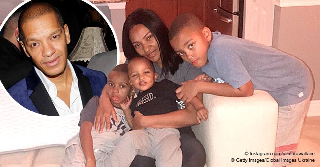 Peter Gunz' ex Tara Wallace shares picture with their 3 sons who look so much like their dad