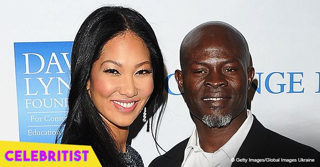 Kimora Lee Simmons' ex Djimon Hounsou shares pics with son in Africa, showing off their resemblance