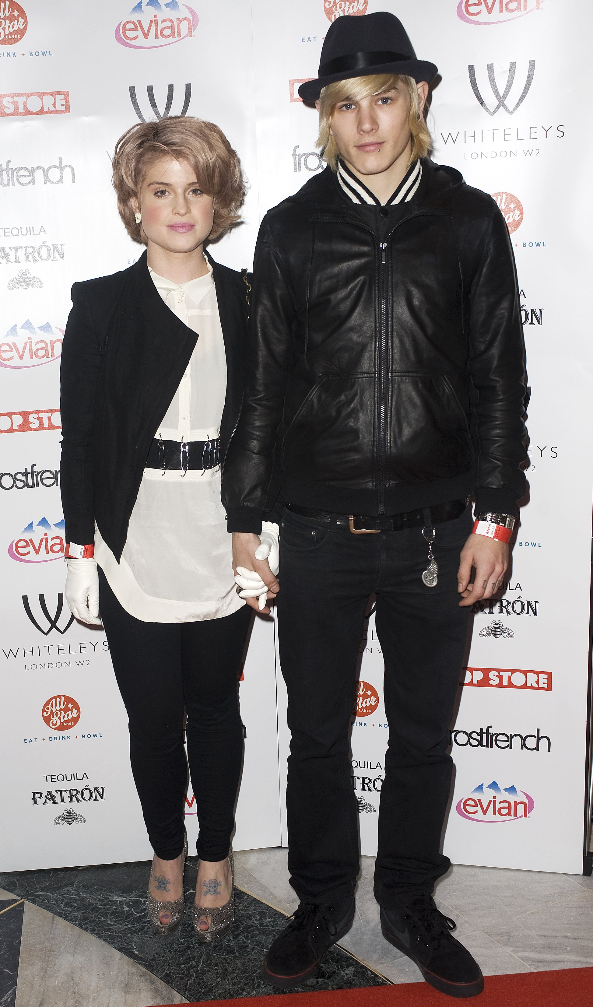 Kelly Osbourne and boyfriend Luke Worrall at the Pop-Up Store launch party at Whiteleys on March 25, 2010 in London, England. | Source: Getty Images