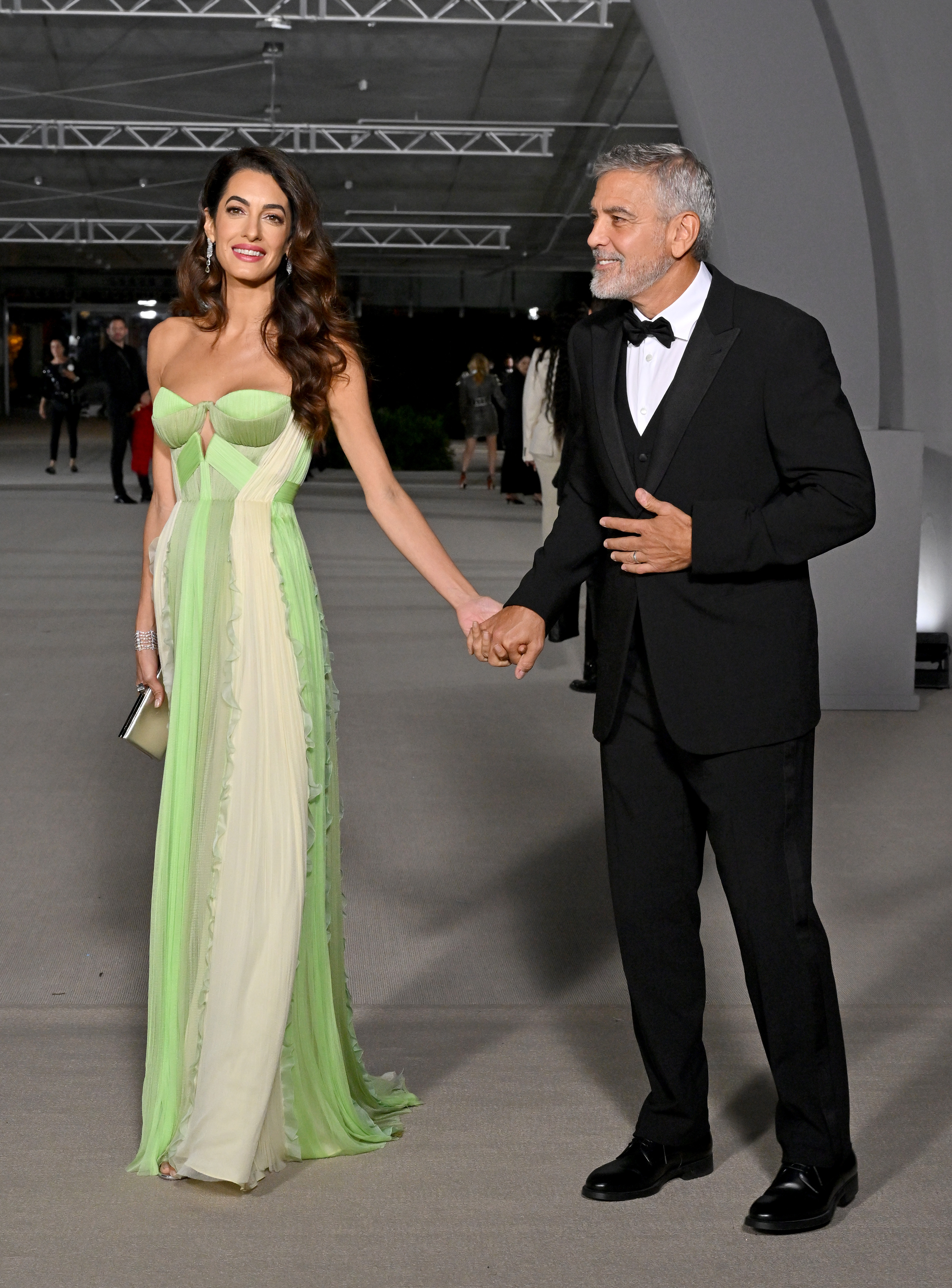 Amal and George Clooney at the 2nd Annual Academy Museum Gala in Los Angeles, California on October 15, 2022 | Source: Getty Images