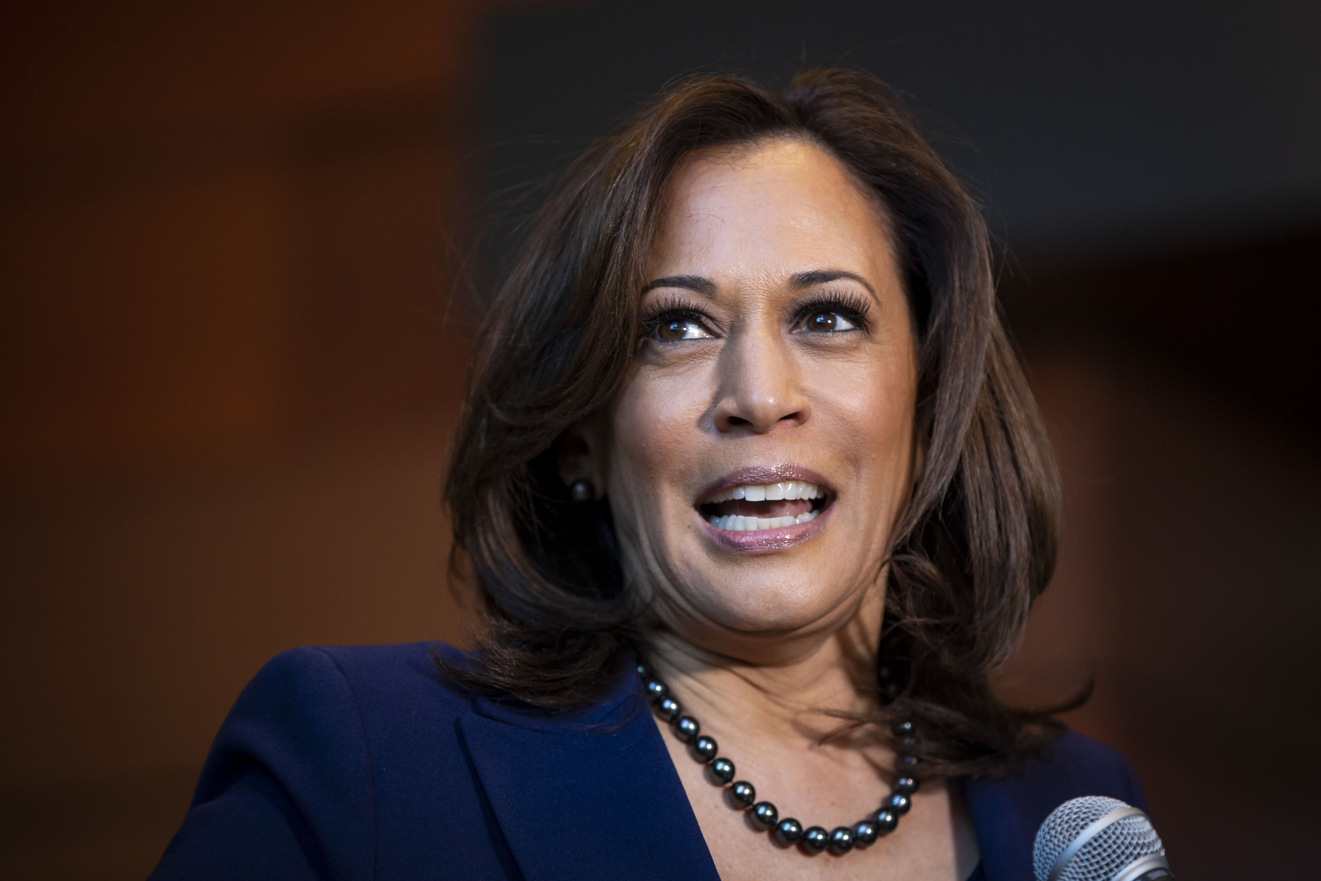 Kamala Harris following her announcement for candidacy  of President, in Washington D.C., January, 2019. | Photo: Getty Images.
