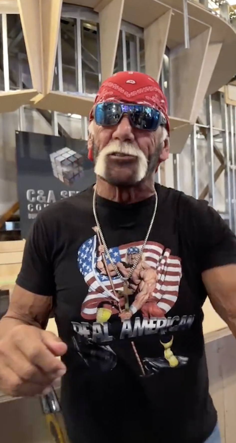 Hulk Hogan from a post dated May 1, 2025. | Source: Instagram/hulkhogan