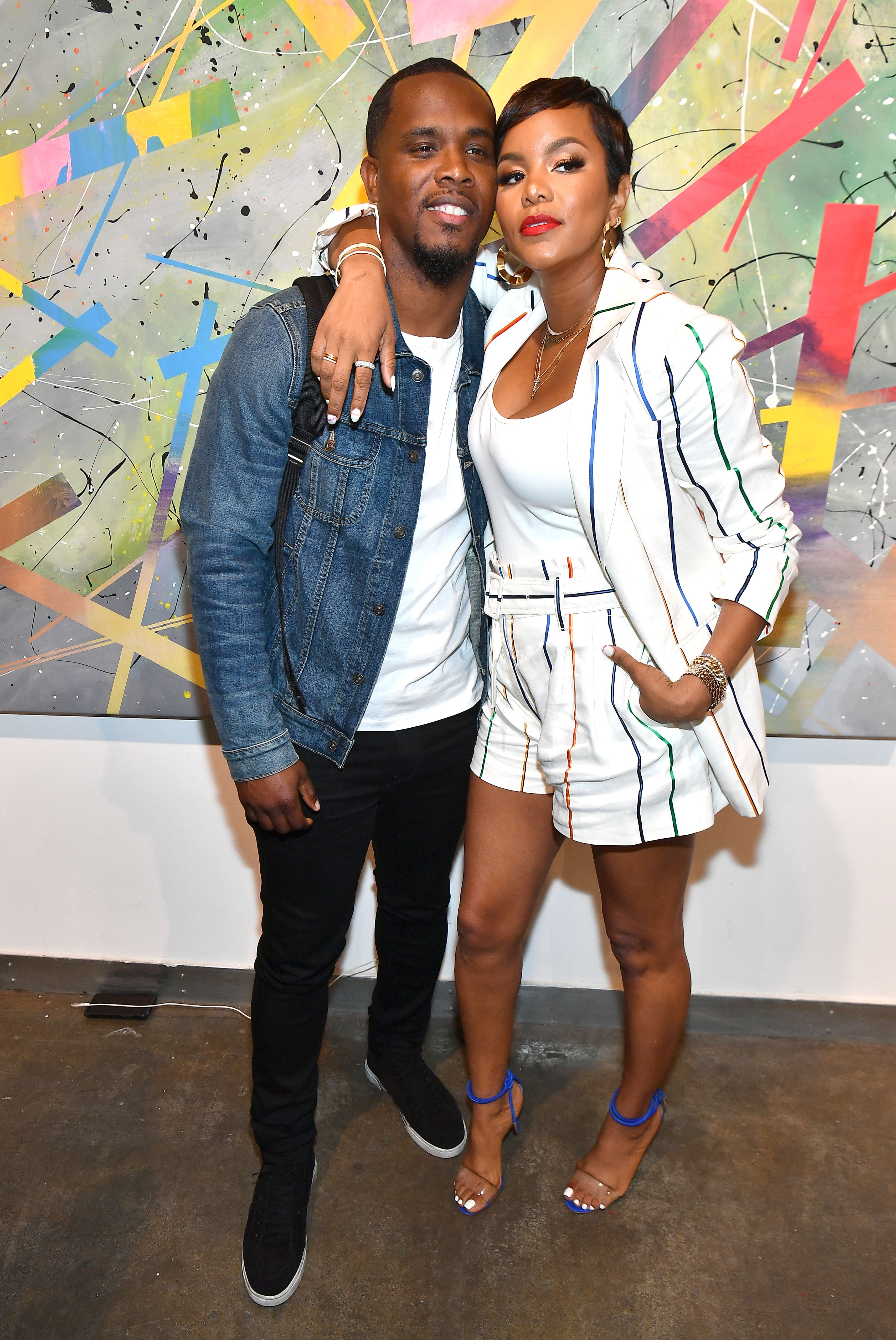 Tommicus Walker and LeToya Luckett Walker during the 2019 Black Love Summit at Mason Fine Art Gallery on July 20, 2019. | Source: Getty Images