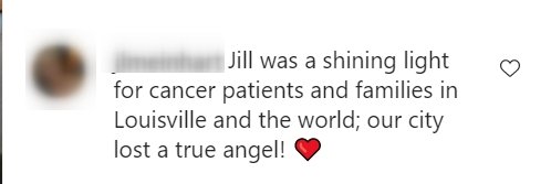 A fan responds to Hoda Kotb's post about losing her friend Jill Brzezinski-Conley on October 20, 2020 | Photo: Instagram/hodakotb