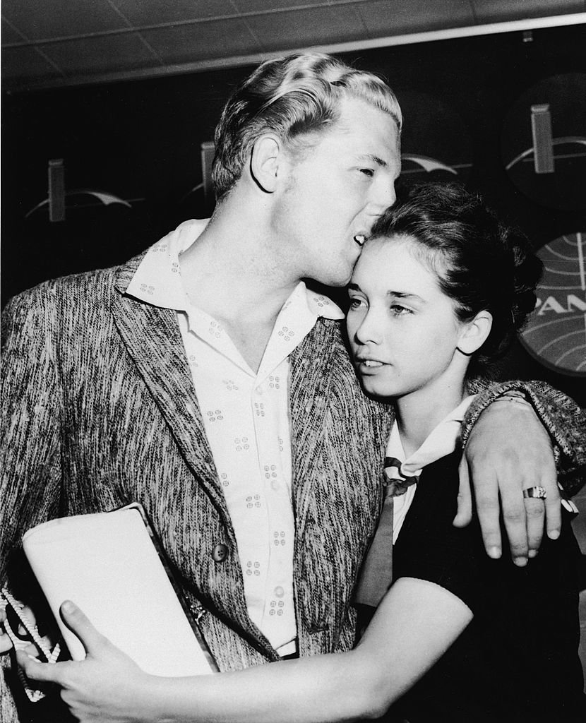 Jerry Lee and his young bride Myra | Getty Images