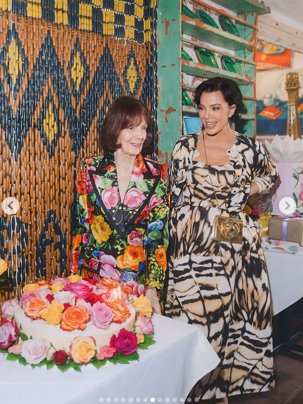 Kris Jenner looks at her mom as they take photo, from a post dated August 5, 2025 | Source: Instagram/krisjenner