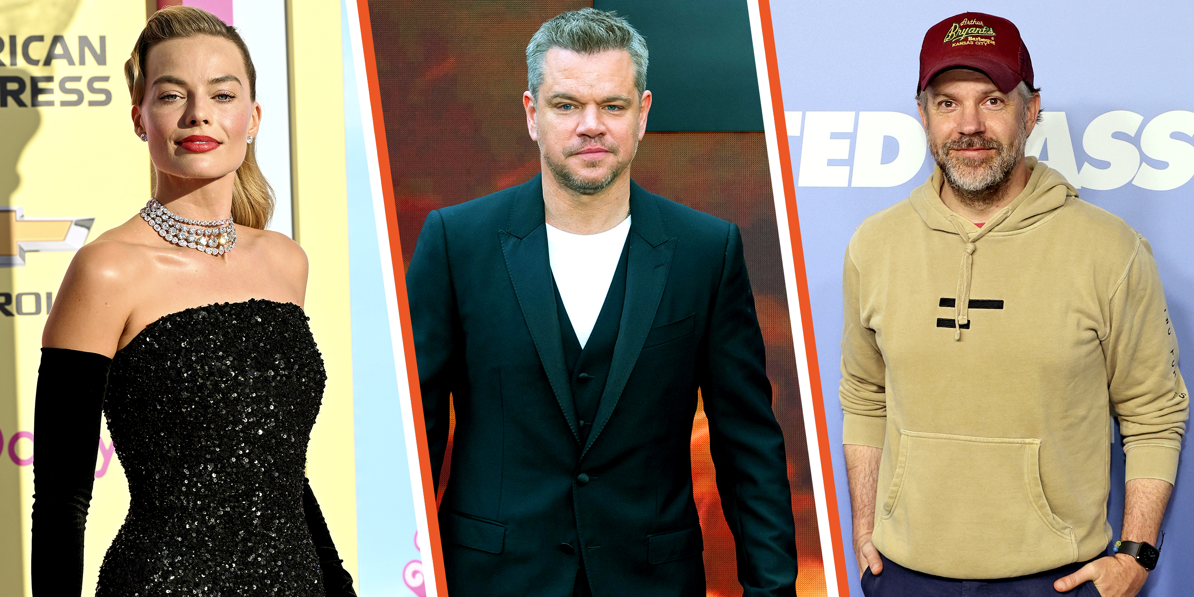 Margot Robbie | Matt Damon | Jason Sudeikis | Source: Getty Images