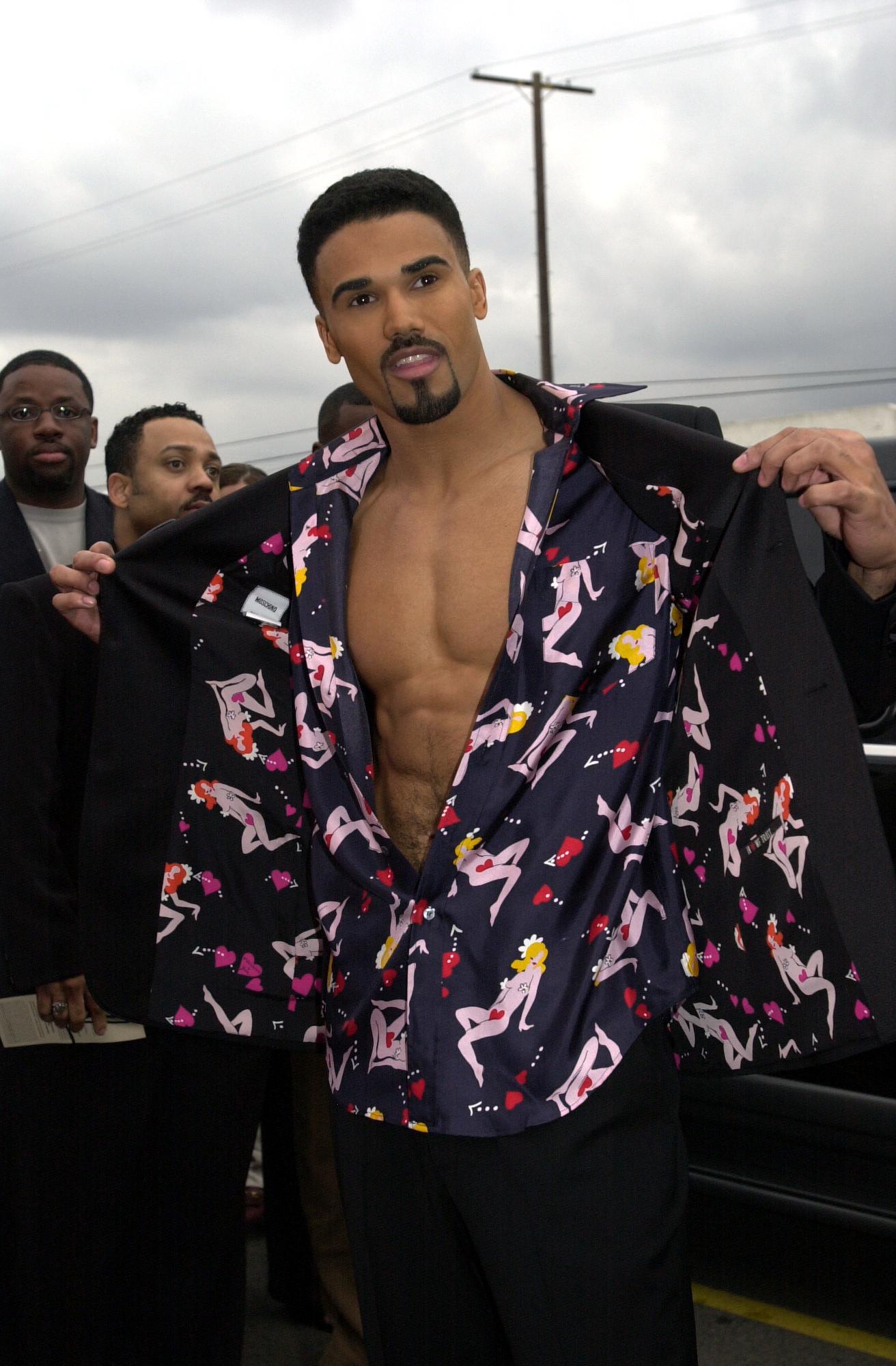 Shemar Moore attending The 14th Ann. Soul Train Music Awards in Los Angeles, CA on 3/04/00 / Source: Getty Images 