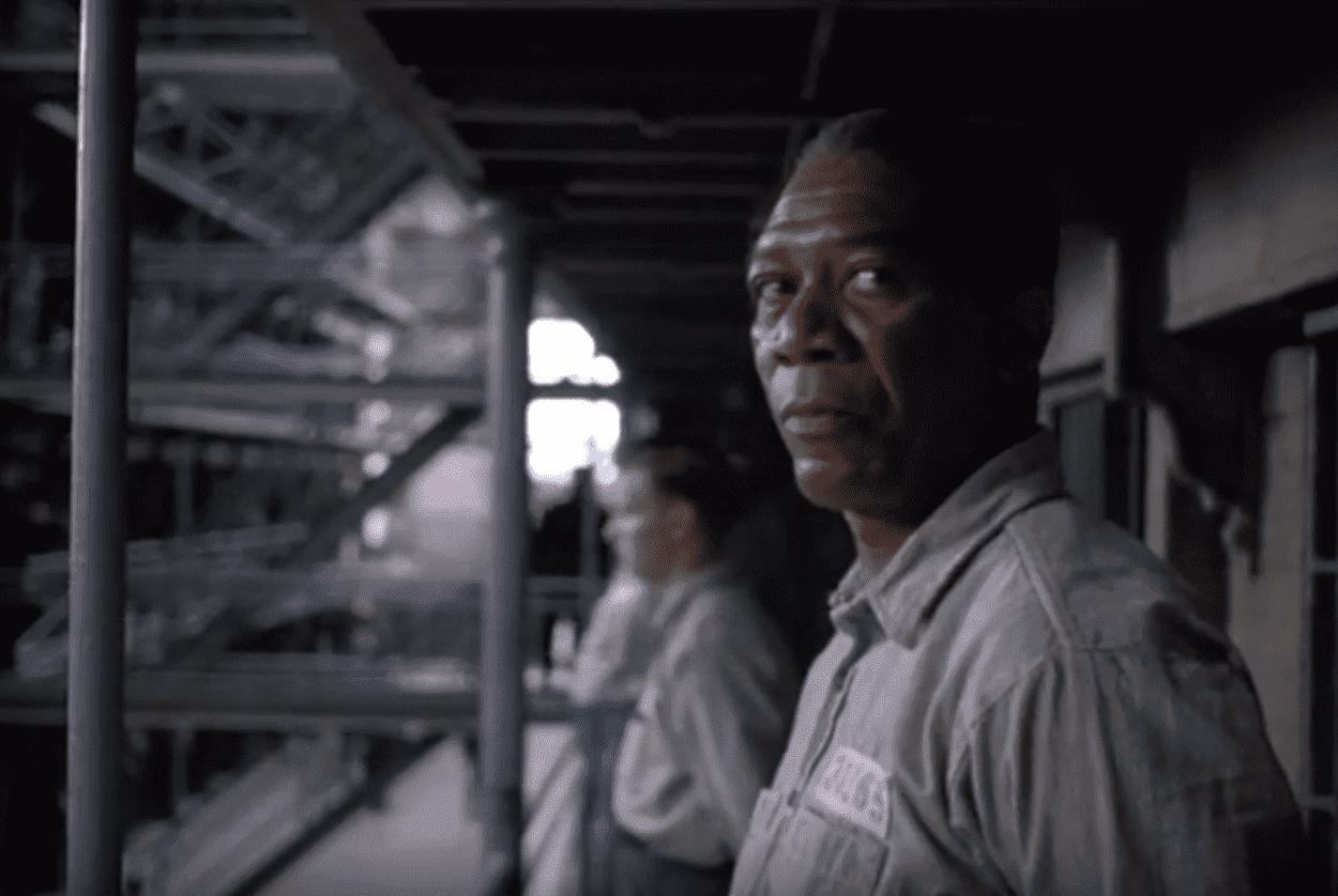 Morgan Freeman in the movie "The Shawshank Redemption." | Source: YouTube/YouTube Movies