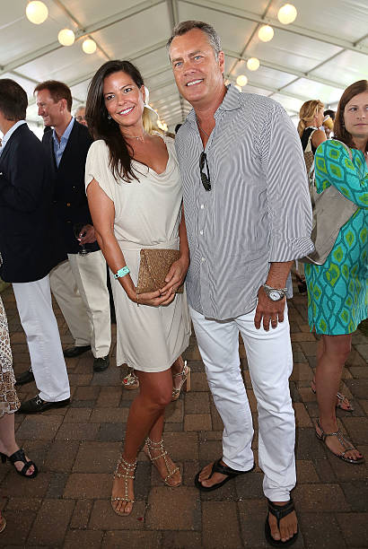 Peter Cook and Suzanne Shaw Cook attend the 38th Annual Hampton Classic Horse Show - Grand Prix Sunday on September 1, 2013 in Bridgehampton, New York | Source: Getty Images