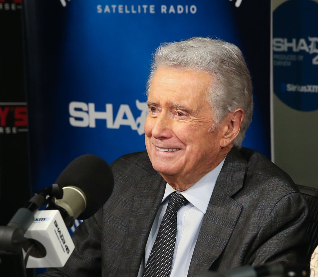  Regis Philbin visits "Sway in the Morning" at SiriusXM Studios, 2017, New York City. | Photo: Getty Images