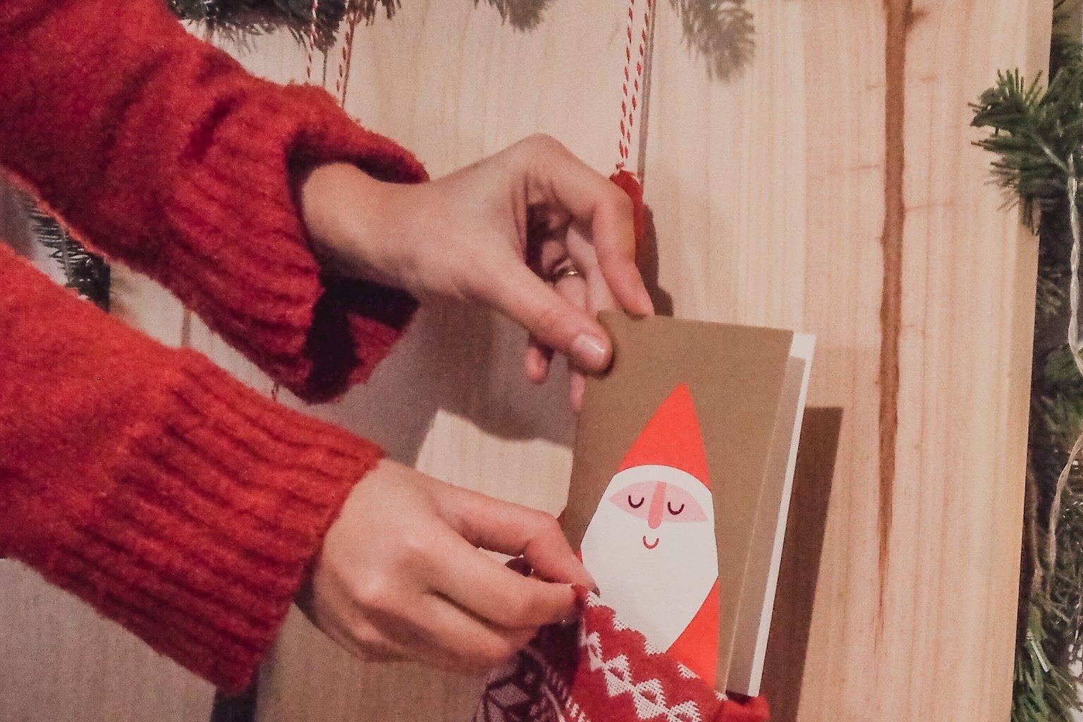 Emily grabbed the letter from the stocking and went to the kitchen. | Source: Unsplash