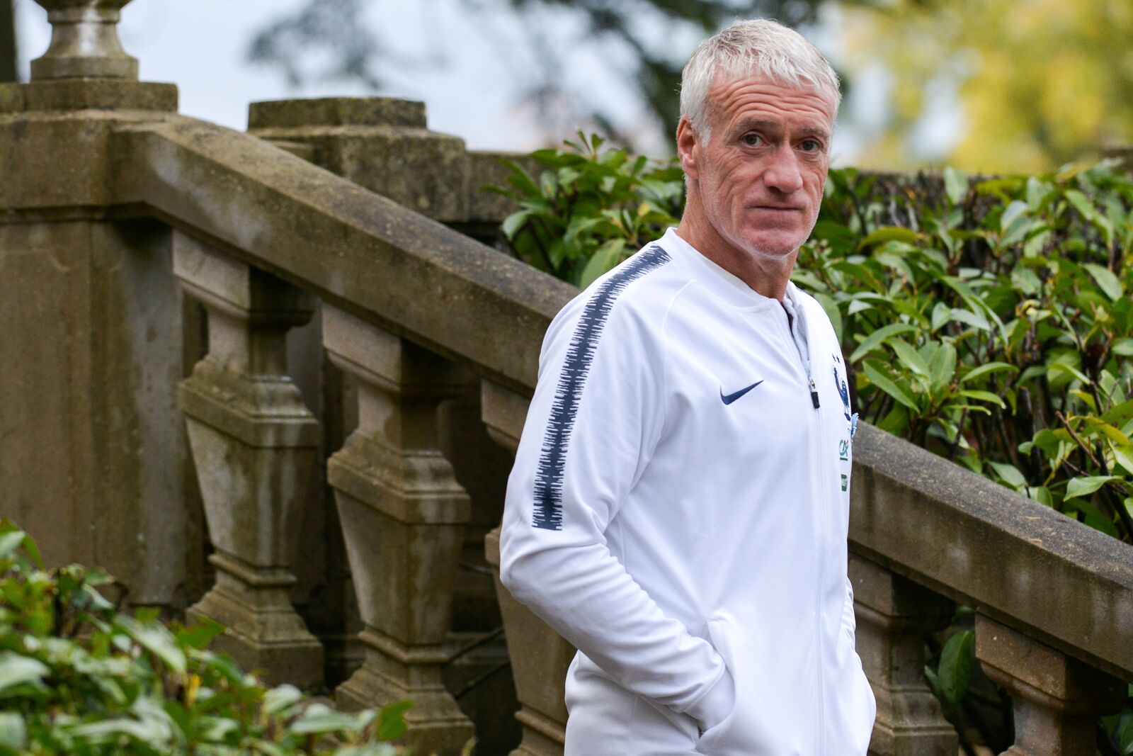 Didier Deschamps, entraîneur-chef de la France, à Clairefontaine, en France. | Photo : Getty Images Didier Deschamps, entraîneur-chef de la France, à Clairefontaine, en France. | Photo : Getty Images