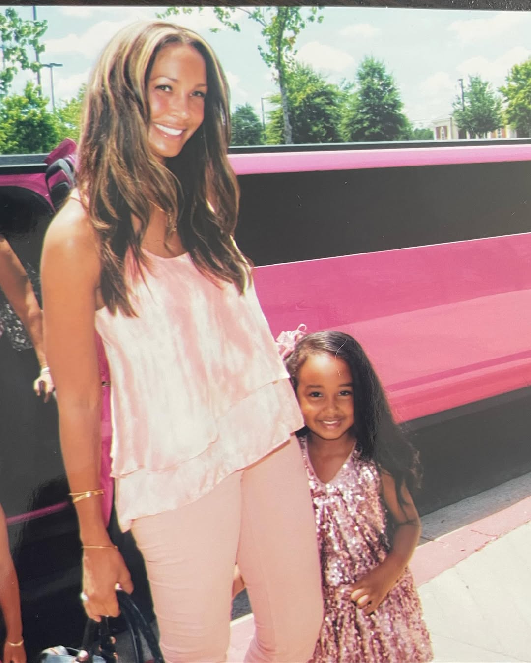 Sarah Chapman and Chance Combs posing in front of a limousine, dated September 2022 | Source: Instagram/myfancychance