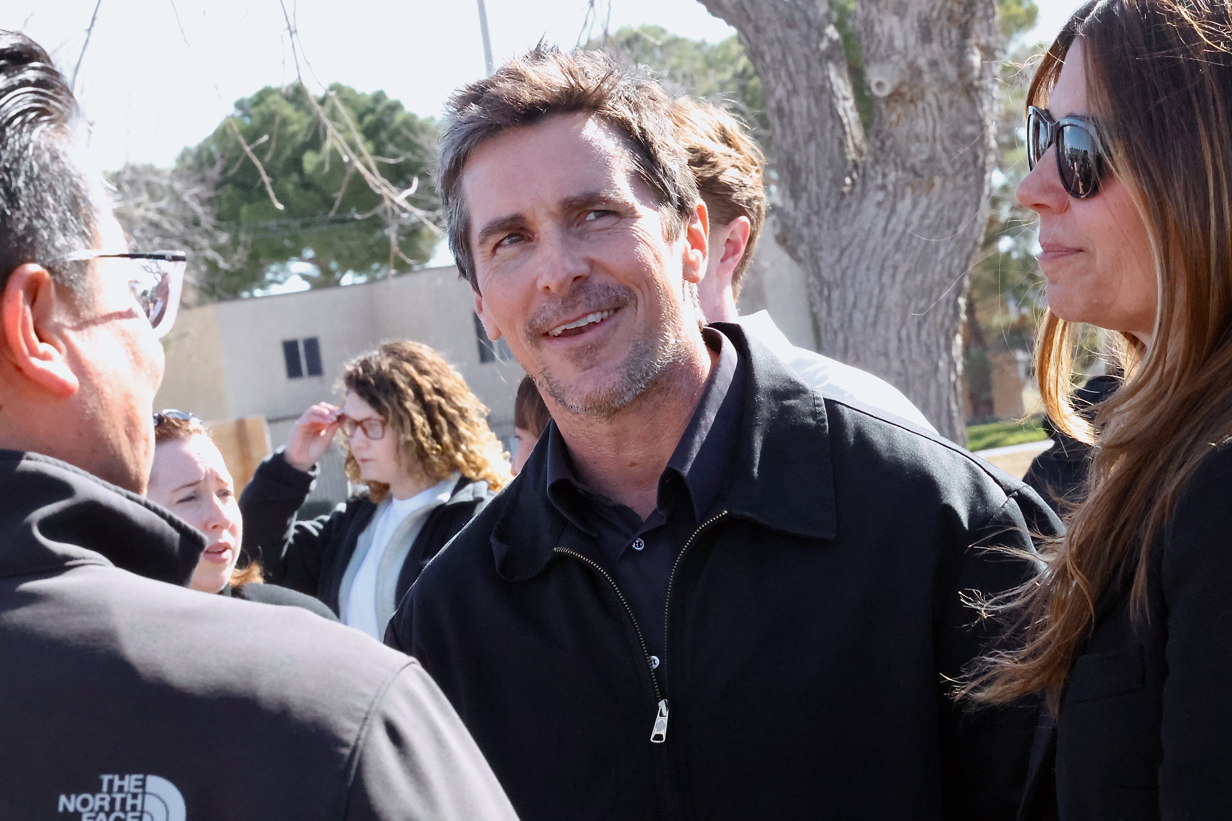 Christian Bale at Together California's Foster Care Center Ground Breaking event on February 7, 2024, in Palmdale. | Source: Getty Images