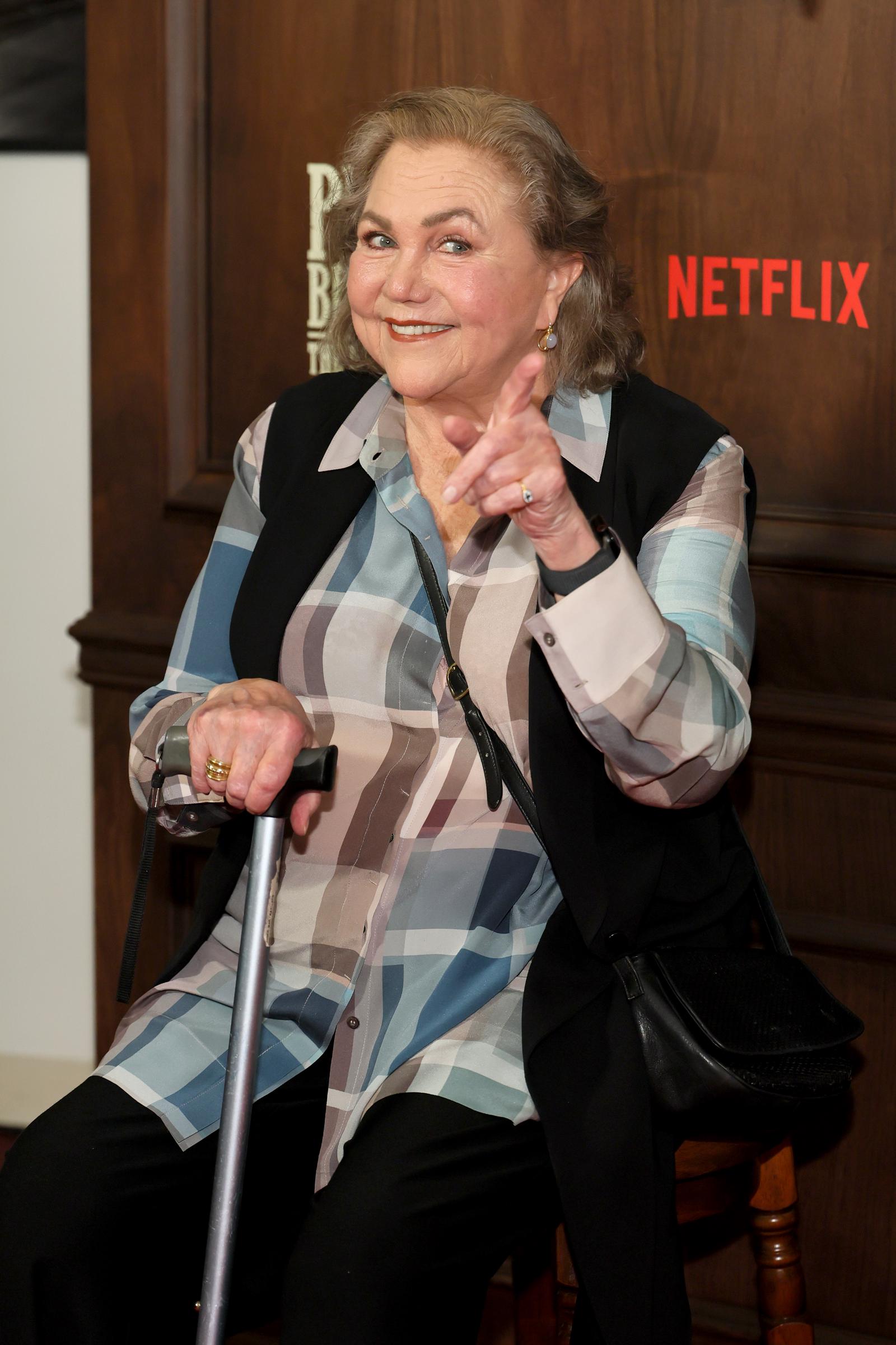 Kathleen Turner at Netflix's "Peaky Blinders: The Immortal Man" New York Premiere at DGA Theater on March 10, 2026 in New York City | Source: Getty Images