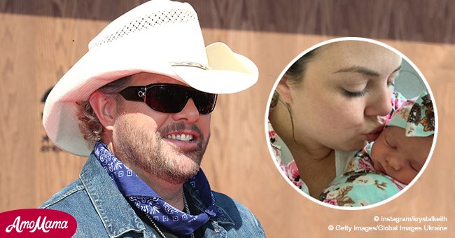 Toby Keith's daughter posted his new granddaughter’s first public picture and she's so cute