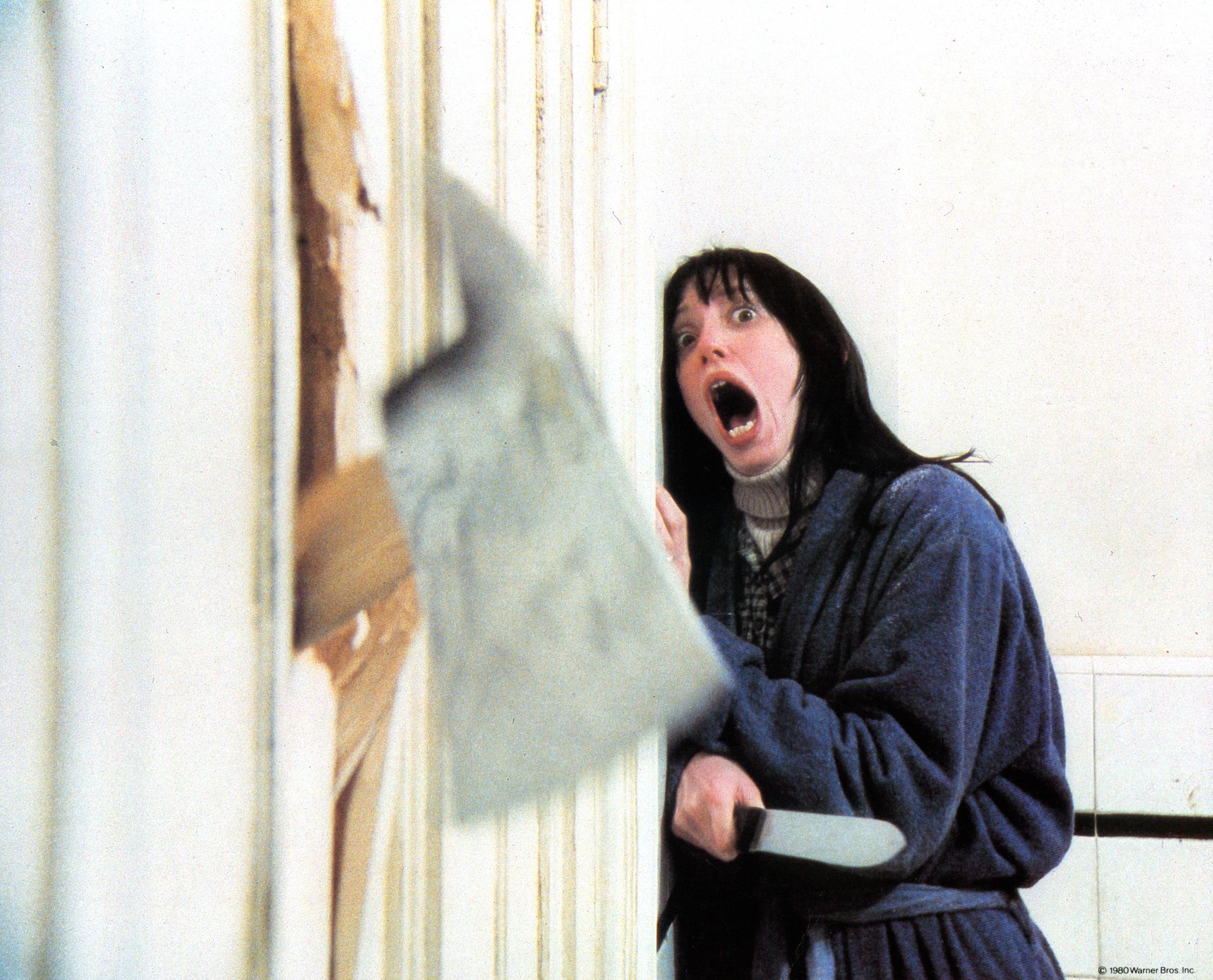 Shelley Duvall on the set of "The Shining," 1980 | Source: Getty Images