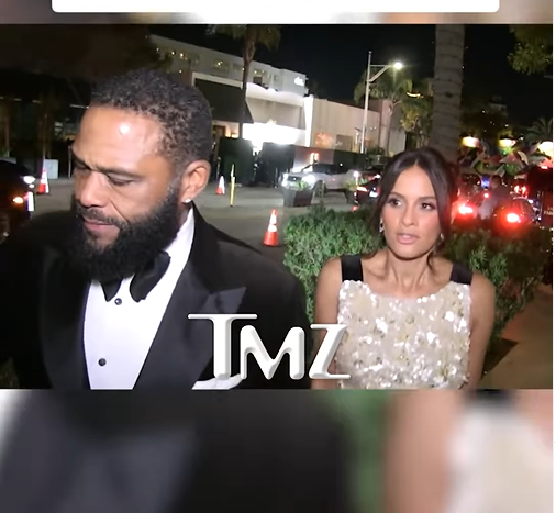 Anthony Anderson and Rocsi Diaz walk together as the pair are stopped for a short interview,  from a video post dated January 12, 2026. | Source: Instagram/tmz_tv