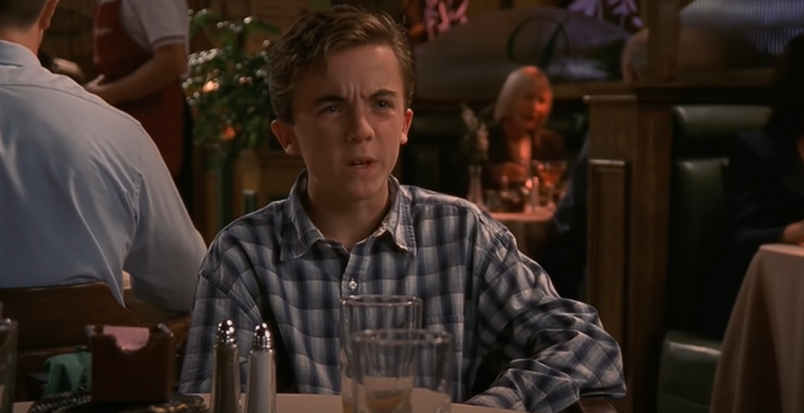 Screenshot of an episode of "Malcolm in the Middle" showing Frankie Muniz as Malcolm | Source: Youtube/Channel 4