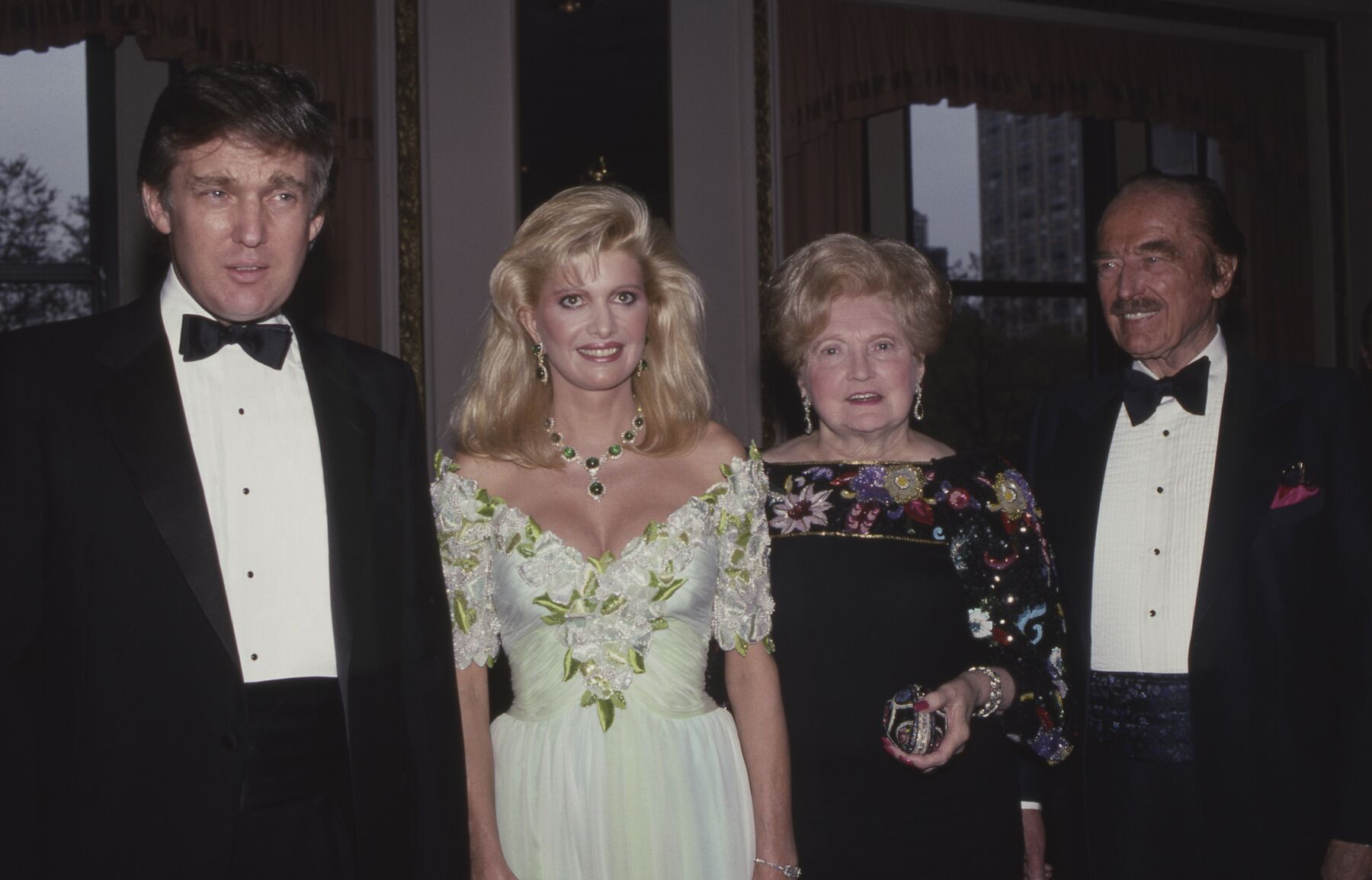 Donald and Ivana Trump at a Gala in New York in 1982 ! Source: Getty Images