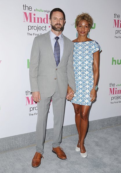 Garret Dillahunt and actress Michelle Hurd at "The Mindy Project" final season premiere on September 12, 2017 | Photo: Getty Images