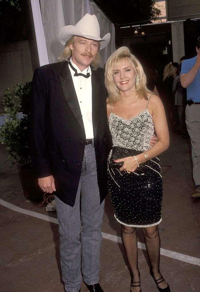 Alan Jackson and Denise Jackson during the 27th Annual Academy of Country Music Awards at Shrine Auditorium in Los Angeles, California, United States. | Source: Getty Images