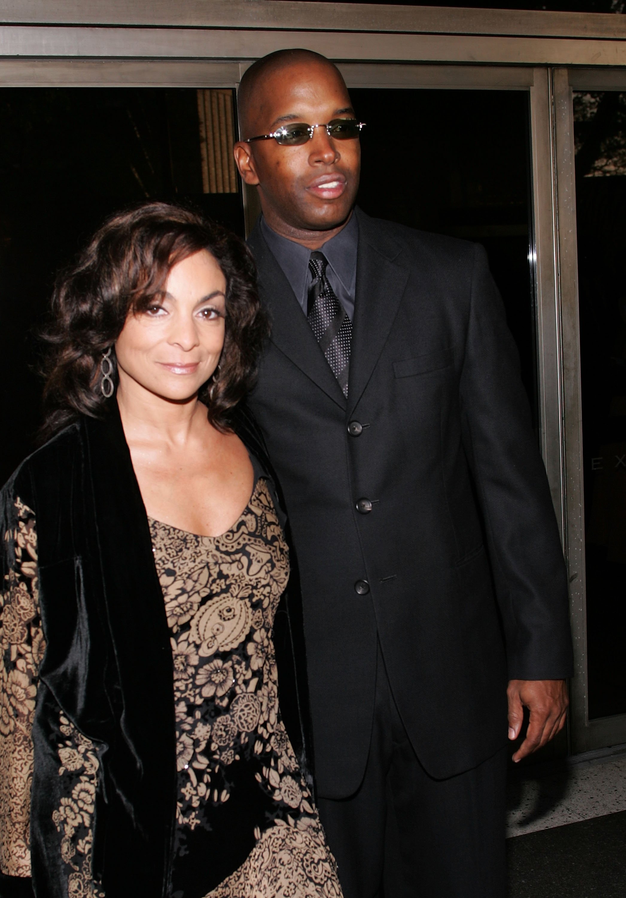 Jasmine Guy and guest at the 36th NAACP Image Awards on March 19, 2005, in Los Angeles | Source: Getty Images