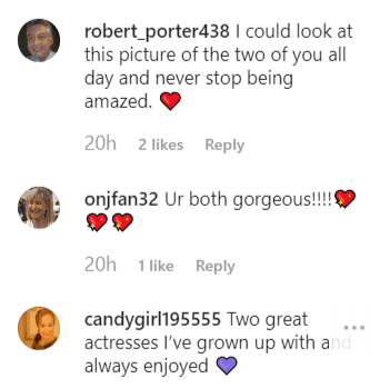 Fan comments left on Linda Purl's picture | Instagram: @lindapurl