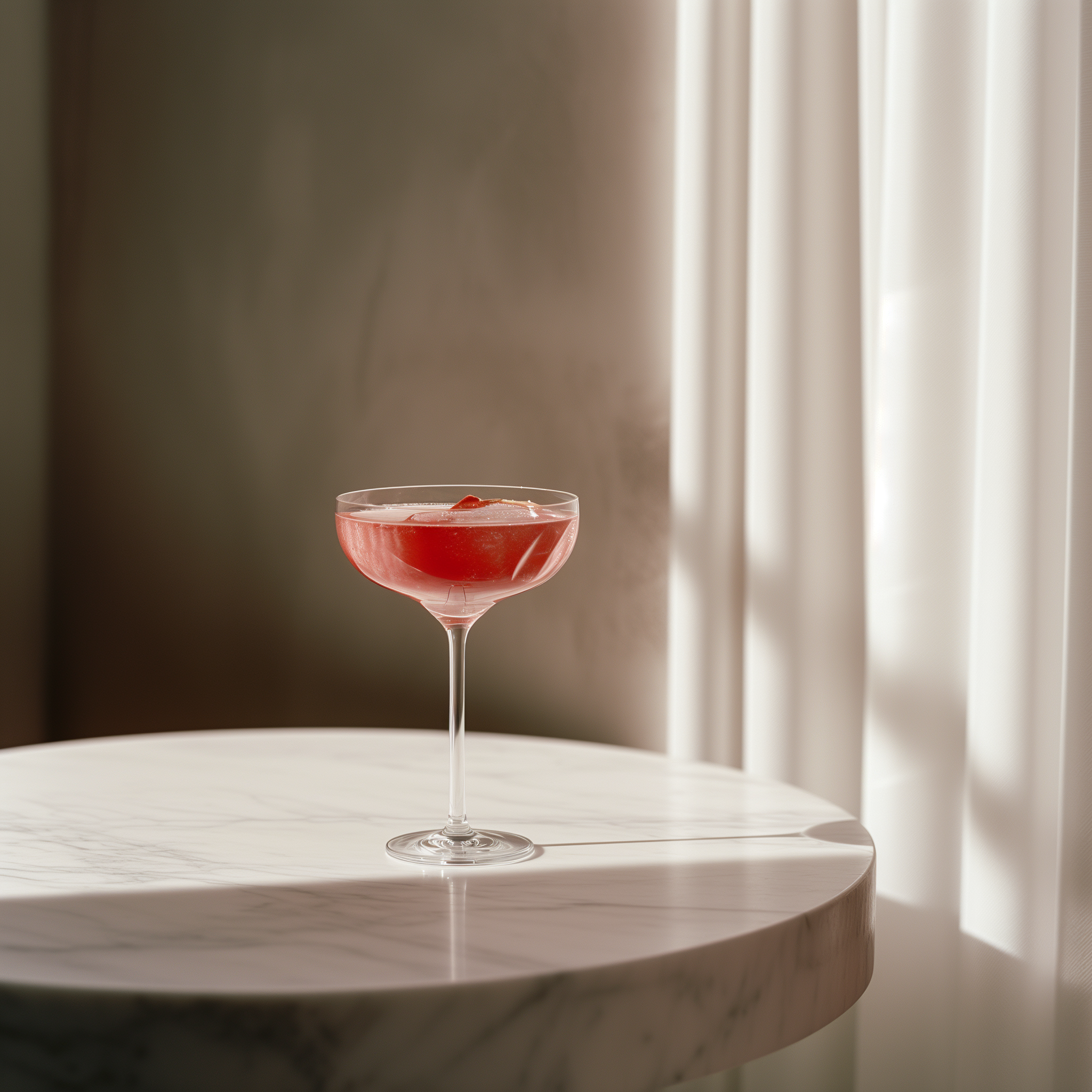 A cocktail on a table | Source: Midjourney