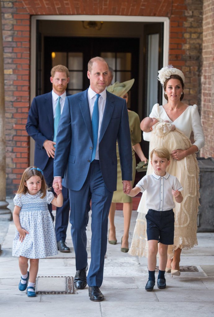 The Cambridges and the Sussexs at the Chapel Royal, St James's Palace, on July 09, 2018 in London, England | Photo: Getty Images
