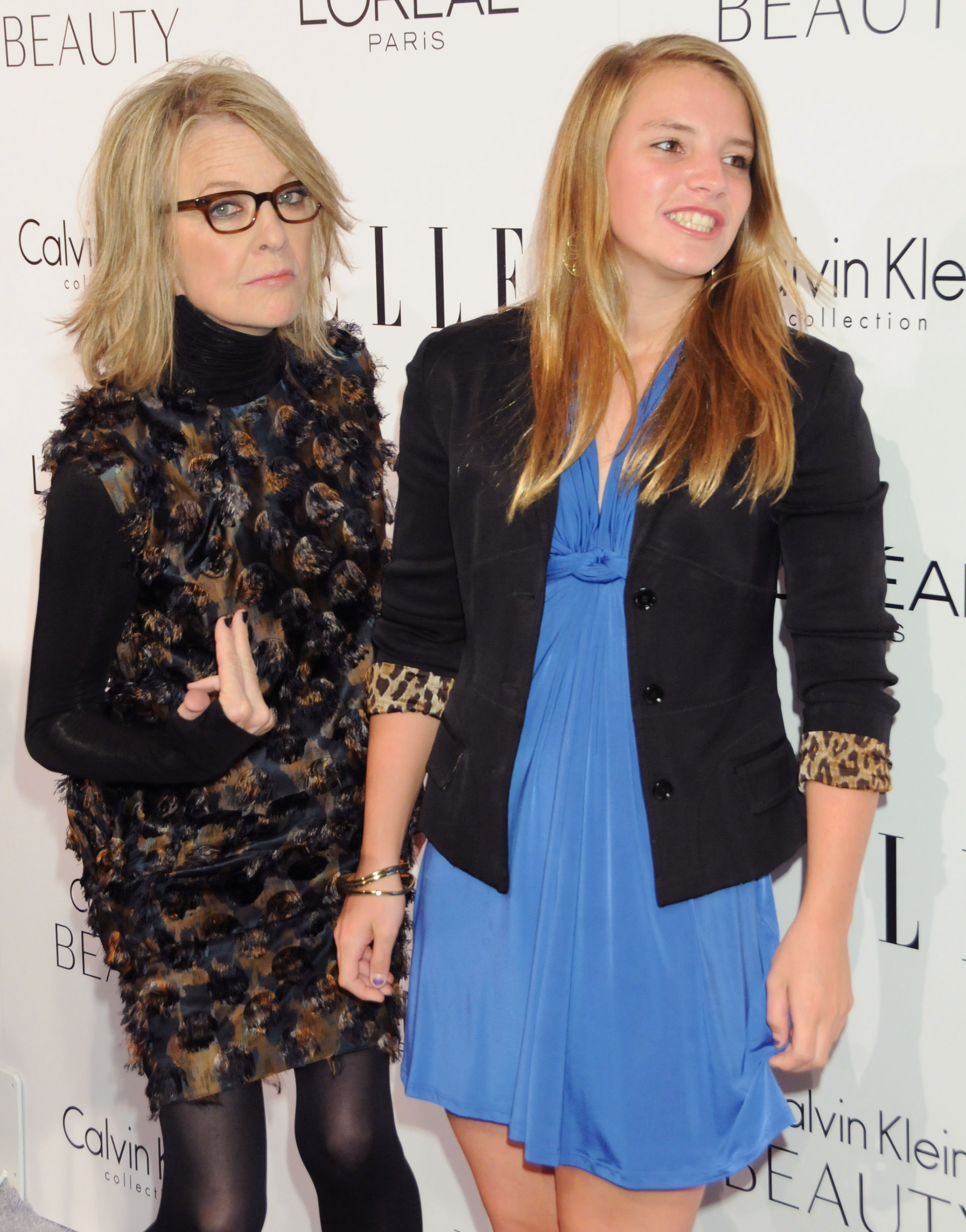 Diane Keaton and her daughter Dexter Keaton attend  Elle's 17th Annual Women in Hollywood Tribute at The Four Seasons Beverly Hills on October 18, 2010, in Los Angeles, California. | Source: Getty Images