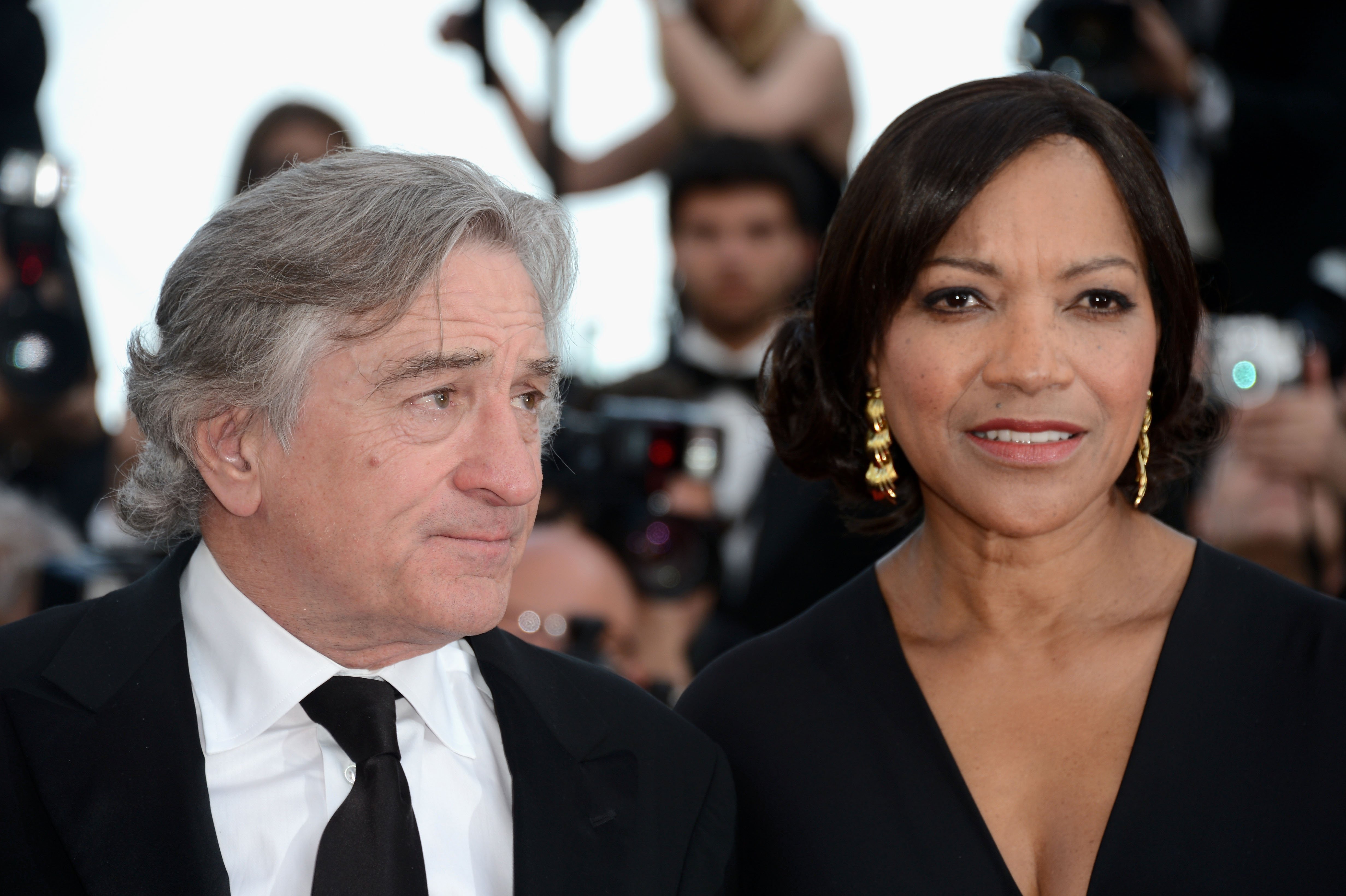 Robert De Niro and wife Grace Hightower attend the 'Once Upon A Time' Premiere during 65th Annual Cannes Film Festival during at Palais des Festivals on May 18, 2012 in Cannes, France | Source: Getty Images 
