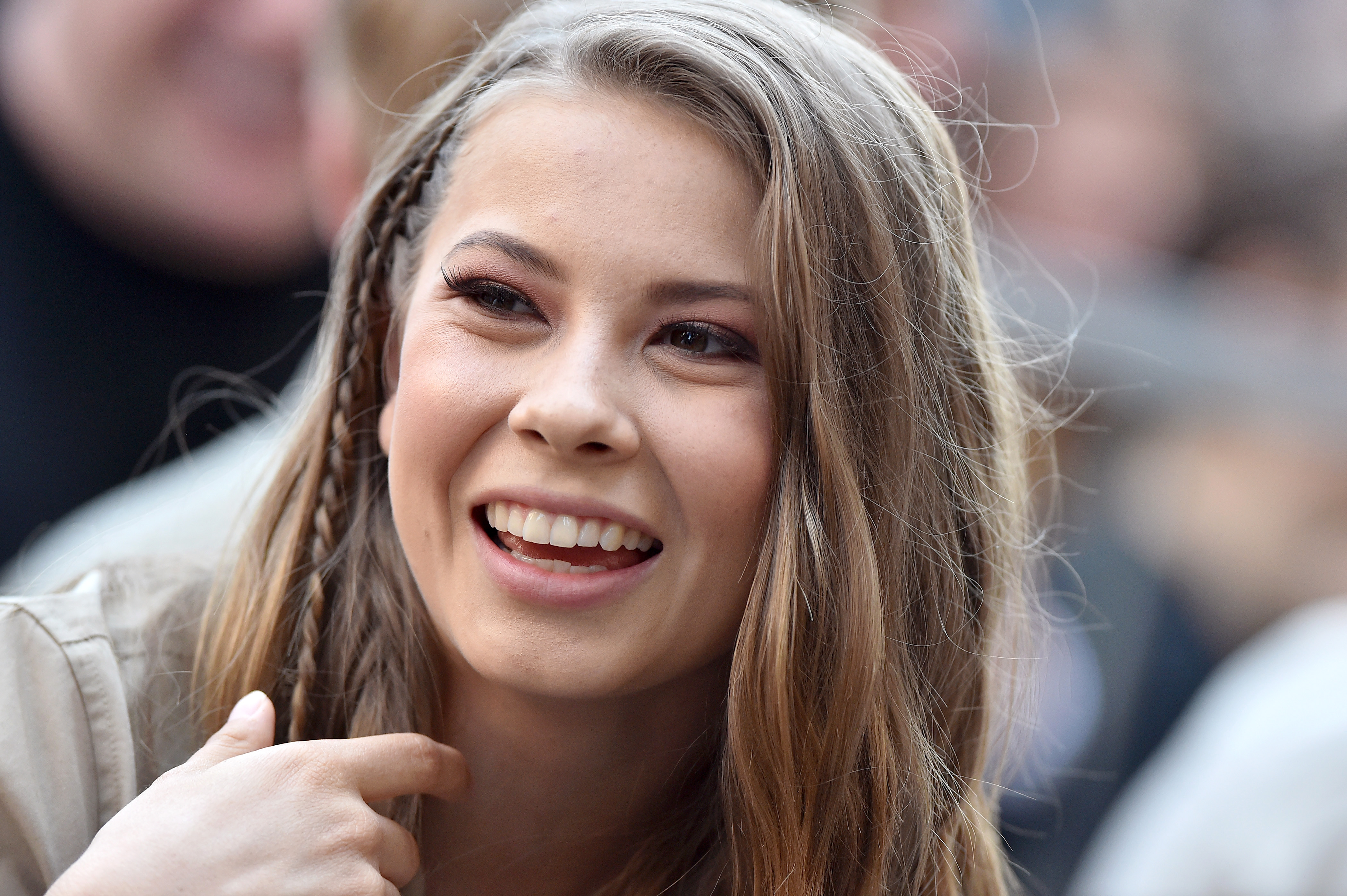 Bindi Irwin attends the ceremony honoring Steve Irwin with a star on the Hollywood Walk of Fame on April 26, 2018, in Hollywood, California | Source: Getty Images