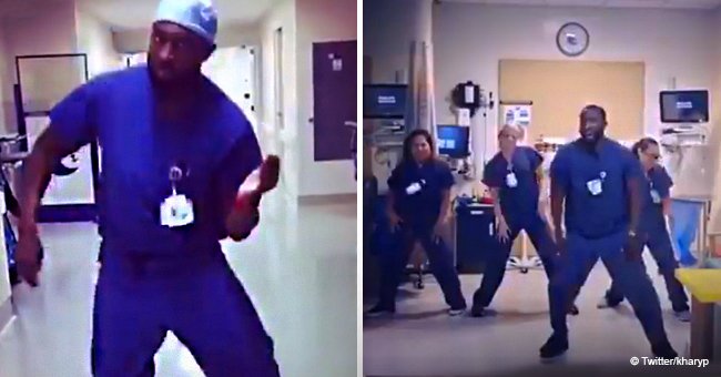 Video of ‘Dancing Doc’ who cheers up pediatric patients goes viral