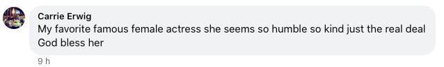 A screenshot of a comment talking about Jennifer Garner posted on September 3, 2023 | Source: Facebook/Daily Mail